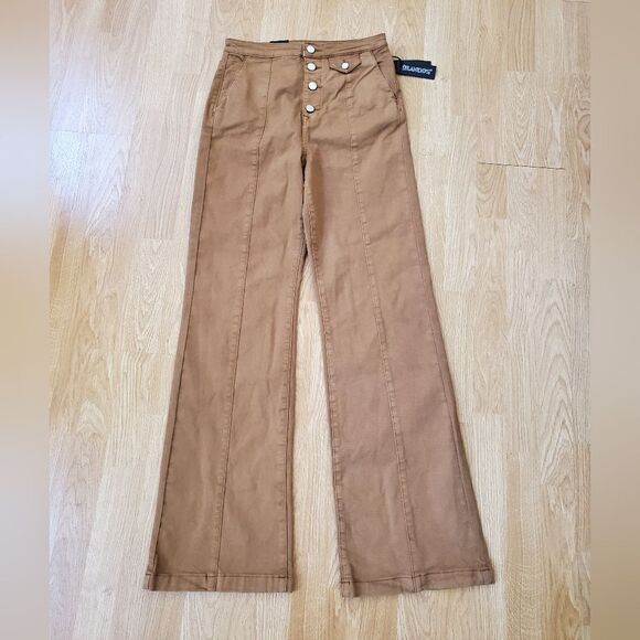 Blank NYC The Delancey Wide Leg Pants sz 29 - Picture 3 of 13